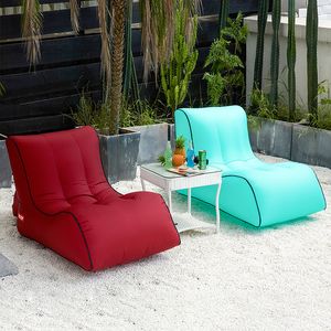 Inflation Sofa Outdoors Garden Sets Portable Creative Inflatable Bed camp Aquatic Mattress Factory Direct Selling 69yc p1