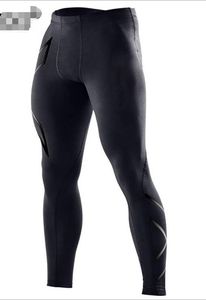 2019 nowy 2xu mężczyźni spodnie kompresyjne rajstopy elastyczne spodnie jogi fitness siłownia sporty biegowe x drukowane dorywczo fitness spodnie