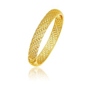 MGFam BA Hollow Wide k Gold Plated Fashion Bangles and Bracelets for Women Bohemia Style Jewelry