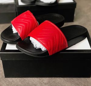ingrosso le migliori infradito
-Best Quality Designer Sandals Moda Donna Diapositive a righe Slides Bottoms Causal antiscivolo estate Huaraches Pantofole Flip flops Size