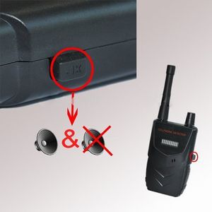 Détecteur RF Wireless Détecteur de téléphone cellulaire Buster Mobilephone Fréquence sans fil WiFi Caméra caméra Désacteur de détecteur Finder Alarm Bug Expédition rapide en Solde