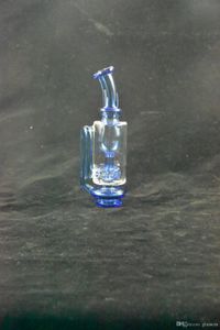 Wine glass Blue Hookah oil rig pipe peak or carta cycle mm joint welcome to order