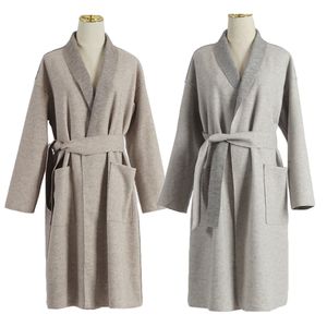 Wholesale long wool wrap coat resale online - Ethnic Clothing Women Wool Blends Duster Trench Coat Long Sleeve Wrap Outer With Belt Casual Turn down Collar Winter Cardigan Kimono