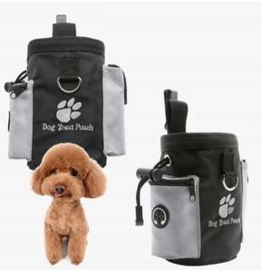 ücretsiz poop torbaları toptan satış-Köpek Eğitim Kılıfı İpli Taşran Pet Oyuncaklar Gıda Poop Çanta Cep Yavru Eller Serbest Houset Tedavi Bel Çantası Evcil Hayvan Ürün Malzemeleri