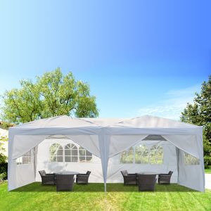 Wholesale outdoor picnic tent wedding party shade white fashion barbecue dual use waterproof awning