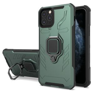 Dla iPhone Pro Max Plus X XS MAX XR Guard Kickstand stopni Ring Case Shockproof Phone Cover