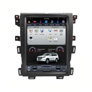 radio din ford achat en gros de AOTSR Tesla Android PX6 Car Radio Pour Ford Edge Navigation GPS voiture DSP carplay Din central joueur Multimeidia