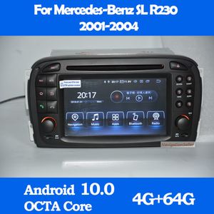 radio pour mercedes achat en gros de Android Lecteur DVD de voiture GPS pour Mercedes Benz SL Classe SL350 R230 SL55 SL500 SL550 Radio Stéréo Audio Bluetooth Multimédia Navigation WiFi Sat Navi Dab