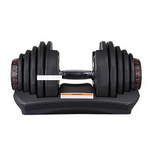 1090 10-90 Pounds Home Adjustable Dumbbell Silicon Steel Sheet Plastic Fast Automatic Adjustment Weight Lifting Indoor Fitness