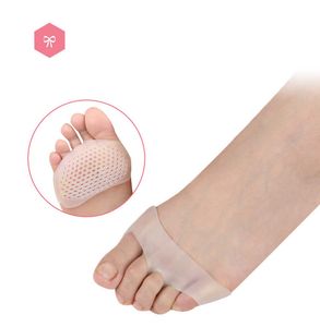 1 Pair Silicone Pads Heel Protector Shoes Anti slip Gel Cushion Resistant Pain Relief Forefoot Care Half Yard Invisible Insoles