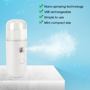 Mini Przenośny Maszyna do opryskiwacza Alkoholu USB Auto Mist Steamer Nano Dezynfekujący Dezynfekujący Spray Spray Urządzenie do domu do pielęgnacji skóry