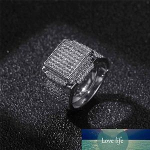 Band Rings Hiphip K Yellow White Gold Plated Diamond For Mens Top Fashaion Hip Hop Accessories CZ Gems Factory price expert design Quality Latest Style
