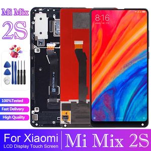 Black White For Xiaomi Mi Mix S LCD Display Touch Screen Panel Digitizer Assembly Replacement Repair Part