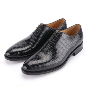 коммерческая обувь оптовых-Обувь платье DAE крокодил кожаный мужчина коммерческая подошве мужчин