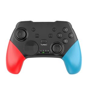 joystick oyun pedi pc toptan satış-5 Renkler Bluetooth Kablosuz Denetleyici Gamepad Joystick Oyun Pedi PC Android Cihazı Nitendo Anahtarı Konsolu Için Çift Şok Denetleyici