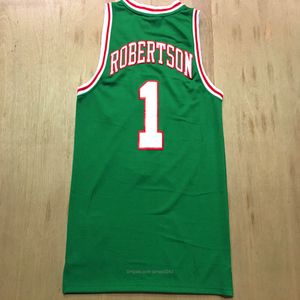 en iyi kolej basketbol formaları
 toptan satış-En Çok Satan Basketbol Forması Koleji Bağbozumu Oscar Robertson Yeşil Erkek Formalar Dikişli Örgü Boyutu S XL