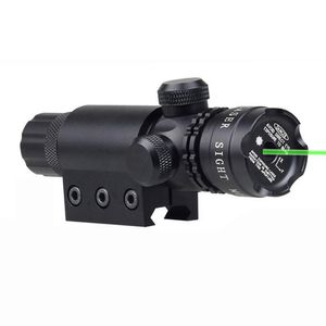 Tactical Green Laser Sight Scope Outdoor Hunting Dot Sights With Green Laser Beam mm Picatinny Rail Mount And Remote Cord Switch