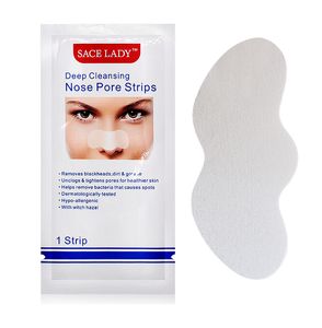 SACE LADY BLACK Dots Maska Strip Nose Blackhead Remover Nasal Naklejki Arkusz do twarzy Czarna głowa nos głębokość czyszczenia pielęgnacji skóry
