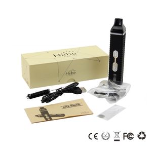 E cigarette Hebbe Titan Starter Kit Dry Herb Vaporizer Vape Pen mAh batteritemperaturkontroll med LCD skärm för ört tobak