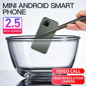 Nieuwste Soja Mini G Smartphone Ontgrendeld Android Mobiele telefoons International Full Bands Mobiele Telefoon WhatsApp Facebook Geen gerenoveerde mobiele telefoon