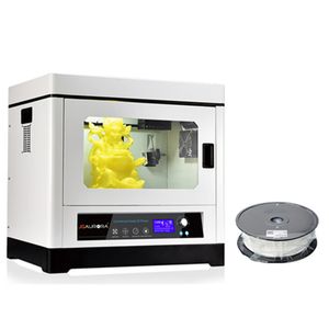 Printers JGaurora A8 D printer Hoge nauwkeurigheid Volledig gesloten metalen structuur Grote drukmaat mm mm ABS PLA TPU gloeidraad