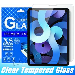 displayschutzfolie 9.7 großhandel-9H Tablet Tempered Gla Clear Screen Protector Film für iPad Zoll Luft Zoll Pro Mini inch mit Papiereinkaufspaket