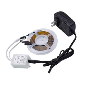 led energy savings al por mayor-Plástico LED SMD3528 W RGB IR44 Franja de luz Conjunto con control remoto IR placa de lámpara blanca Lámpara de ahorro de energía