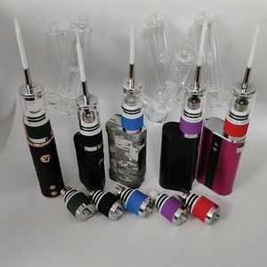 CP enail Glass Bevestigings Dabber Rig Roken Vaporizer DAB CPenail Concentrate Wax Dry Herb Tank Atomizer voor Box Mod Groothandel