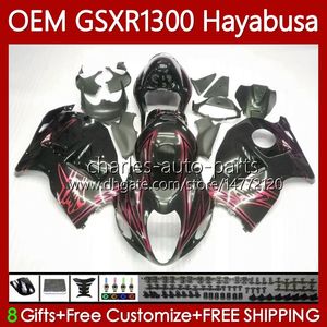 Injectie voor Suzuki Hayabusa Body GSXR GSXR CC NO CC GSXR1300 GSX R1300 BUIKERS Zwart Rood