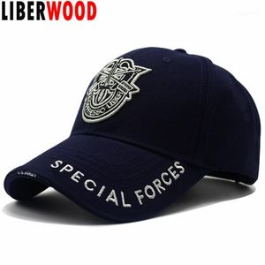шлемы силы оптовых-Ball Caps Liberwood Высокое качество U S Армия Спецпрессовые SF de Depenso Liber Вышитая крышка Тактическая шляпа Хлопок бейсбол папа Hat1
