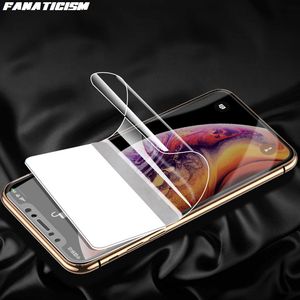 Full Cover Screen Protector For iPhone Pro Max pro Shockproof Protective Guard iPhone12 mini TPU Clear Hydrogel Film