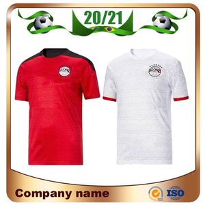 uniformes de soccer achat en gros de 2021 Egypte Home Soccer Jerseys Chemise A Hegazi Kahraba Ramadan M Elneny Uniformes de football Vente