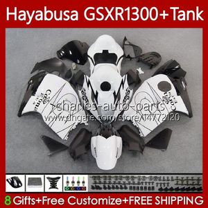 hayabusa carroçaria venda por atacado-Carroçaria para Suzuki Hayabusa GSXR CC GSX R1300 GSX Branco Negro Novo No cc GSXR1300 GSX R1300