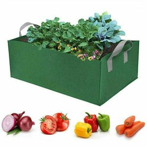 Wholesale tomato plant in pot resale online - Planters Pots Reusable Large Grow Bag Planter Vegetable Tomato Potato Carrot Garden Plant Pot