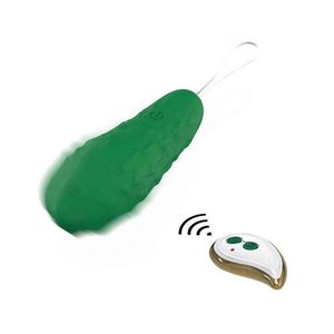 NXY wibratory ogórka warzywna kształt jaja wibrator sex zabawka kobiety zdalnie kontrolowany dla kobiety masturbować