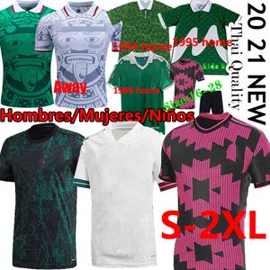camisetas futbol méxico venda por atacado-México Retro Clássico Fãs de Futebol Jerseys Camisetas Chándal de Fútbol Camisas de Futebol Jogador Lozano Mulheres Kit uniformes