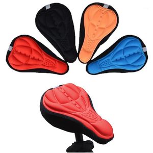 Wholesale padded seat cushions resale online - Cushion Decorative Pillow D Thick Silicone Seat Cushion Covering Case Mountain Bicycle Road Bike Pads Saddle Pad1