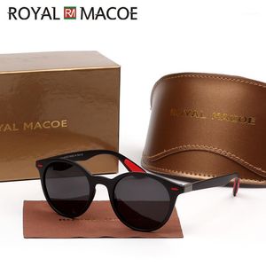 Wholesale royal mirror for sale - Group buy Sunglasses ROYAL MACOE Retro Men Polarized Men women Mirror Square Gafas De Sol Hombre1