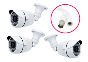 CCTV kamera CCD sensor Säkerhetsövervakning Analog Kamera IR Cut Filter AHD Kameror Utomhus Vattentät p mm Lens