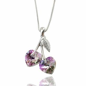 Wholesale halo gifts for sale - Group buy Heart Shape Pendant Necklace Halo Crystal Scale Light Necklace for Women Elegant Jewelry Gift