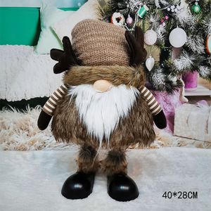 Christmas santa gnome holding fairy lights Wholesale Christmas Plush Characters - Buy Cheap in Bulk from China