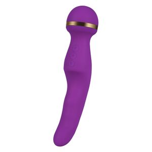 AV Wodoodporna wibrator dla kobiet niezwykle ciche prędkości Ładowanie USB Silikonowe Dorosłe Sex Zabawki