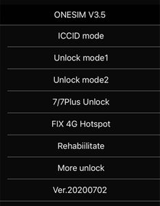 無料のDHL新しいOneSim GnSim Gplteのロック解除iOS x T Mobile Sprint Fido ドコモその他キャリアターボシムGevey