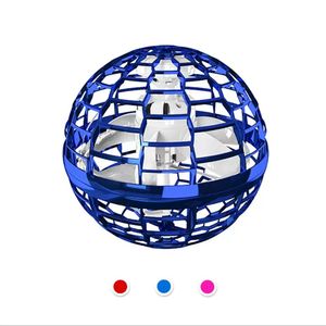 Novely Games Flynova Pro LED Buiten Flying Ball Toy Magic Hand Controlled Flying Fidget Spinners Ingebouwde RGB Lights Mini Drone Orb Boomerang Speelgoed