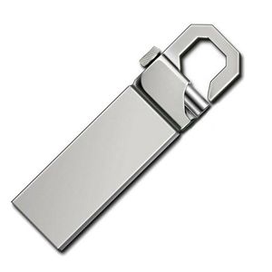 hafıza ve depolama aygıtları toptan satış-Hub lar Taşınabilir USB Flash Sürücü Su Geçirmez Metal Memory Stick Kalem U Disk Depolama Cihazı MB S