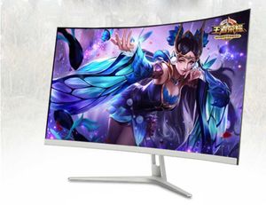 27 inch Hz LED Curved Monitor PC Gamer voor Game Computer Screen LCD scherm Full HD ingang ms Respons VGA1