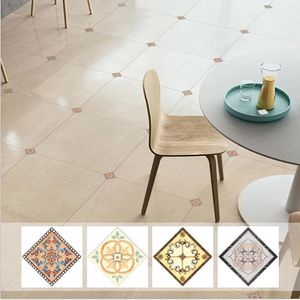Keramische vloeren tegel wallpapers onderdak decoratieve diagonale stickers badkamer vloer sticker