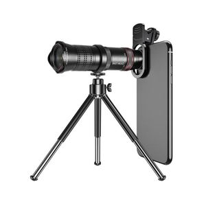 kamera telefonu için lens toptan satış-Lensler x x Teleskop Telepo Zoom Lens Monoküler Cep Telefonu Kamera Uygun ve Kamp Avcılık Seyahat