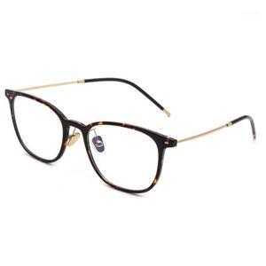 mavi gözlük çerçeveleri toptan satış-Güneş Gözlüğü Retro Mavi Işık Gözlük Çerçeveleri Kadın Erkek Optik Blokaj Temizle Plastik Lensler Gözlükler Şeffaf Gözlük1