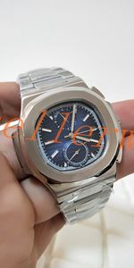2021 Topselling Kwaliteit Orologio da Polso Classico mm Nautilus A Blue Dial Automatic Mens Horloge Horloges